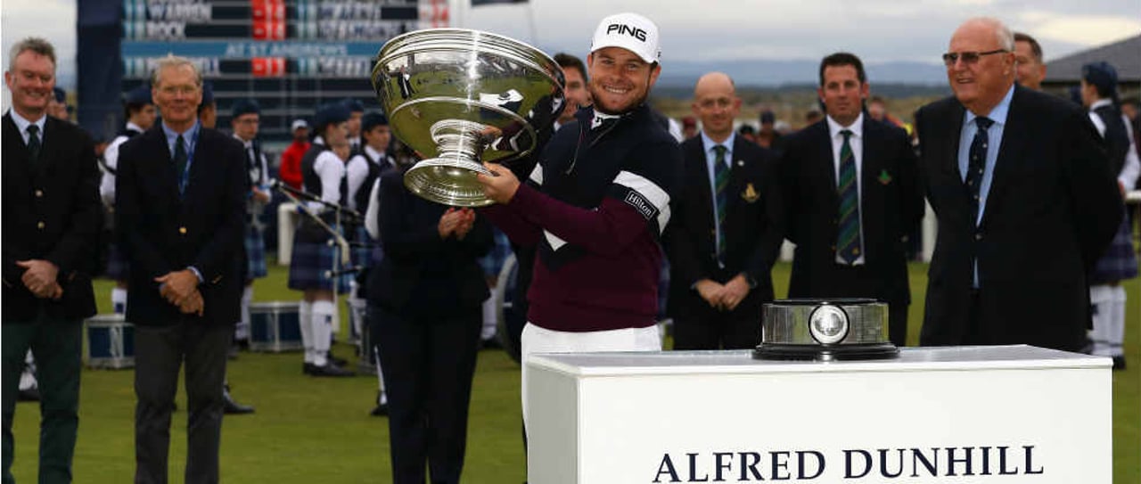 Tyrrell Hatton gewinnt die Alfred Dunhill Links Championship 2017. (Foto: Getty) Tyrrell Hatton gewinnt die Alfred Dunhill Links Championship 2017. (Foto: Getty)