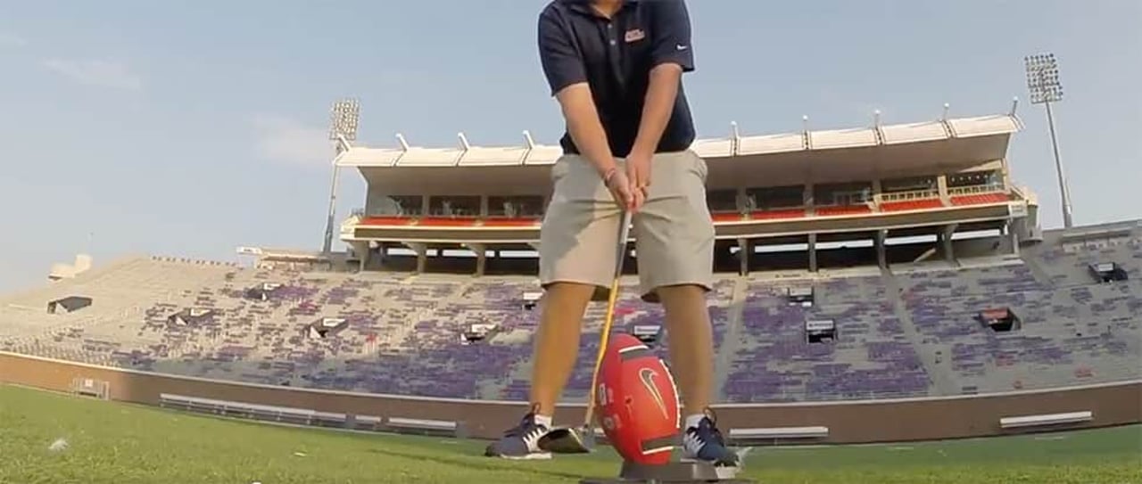 Folf Golf Video American Football Golf