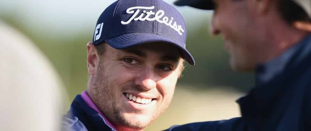 Justin Thomas scheint auf dem Weg an die Weltspitze unaufhaltbar zu sein. (Foto: Getty) Justin Thomas scheint auf dem Weg an die Weltspitze unaufhaltbar zu sein. (Foto: Getty)