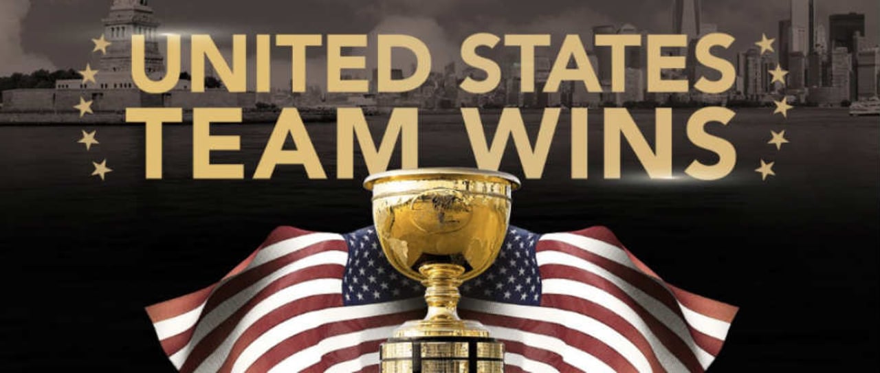 Team USA gewinnt den Presidents Cup 2017 im Liberty National GC. (Foto: twitter.com/PGATour) Team USA gewinnt den Presidents Cup 2017 im Liberty National GC. (Foto: twitter.com/PGATour)