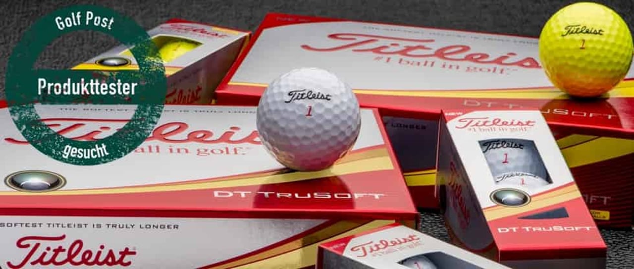 Jetzt bewerben und fünf Dutzend Titleist DT TruSoft über vier Wochen lang testen. (Foto: Titleist) Jetzt bewerben und fünf Dutzend Titleist DT TruSoft über vier Wochen lang testen. (Foto: Titleist)