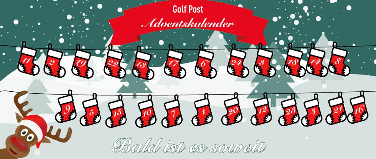 Der Golf Post Adventskalender geht in die nächste Runde. Am 1. Dezember geht's los! (Foto: Golf Post) Der Golf Post Adventskalender geht in die nächste Runde. Am 1. Dezember geht's los! (Foto: Golf Post)