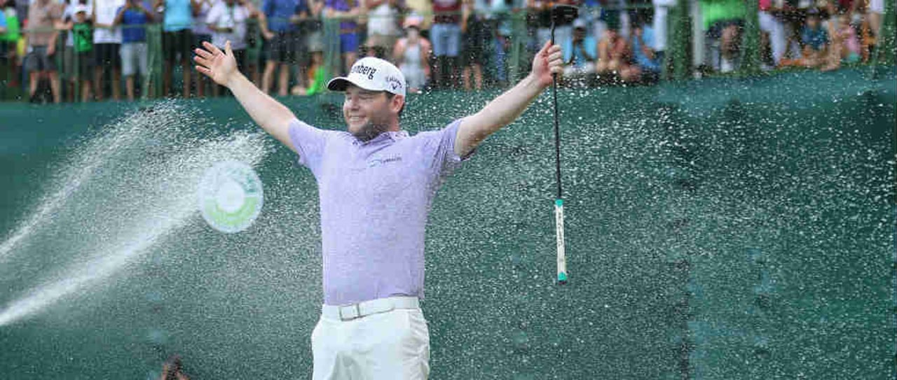 Branden Grace lässt sich in Südafrika feiern. (Foto: Getty) Branden Grace lässt sich in Südafrika feiern. (Foto: Getty)