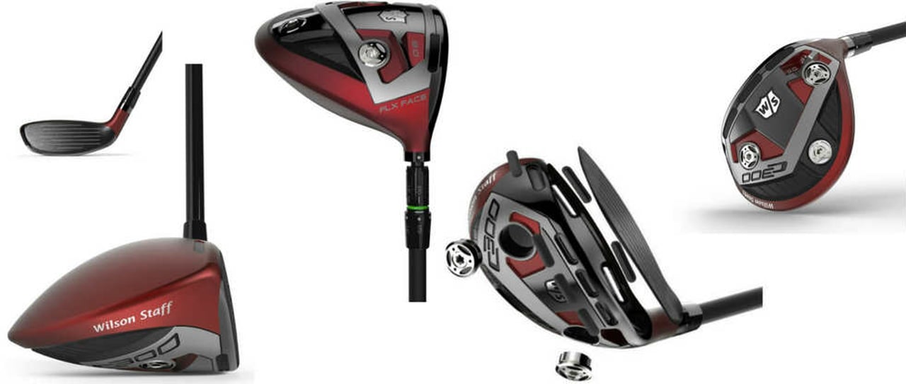 Die Wilson Staff C300 Serie hat eine große Gemeinsamkeit: die Power Holes. (Foto: Wilson Staff) Die Wilson Staff C300 Serie hat eine große Gemeinsamkeit: die Power Holes. (Foto: Wilson Staff)