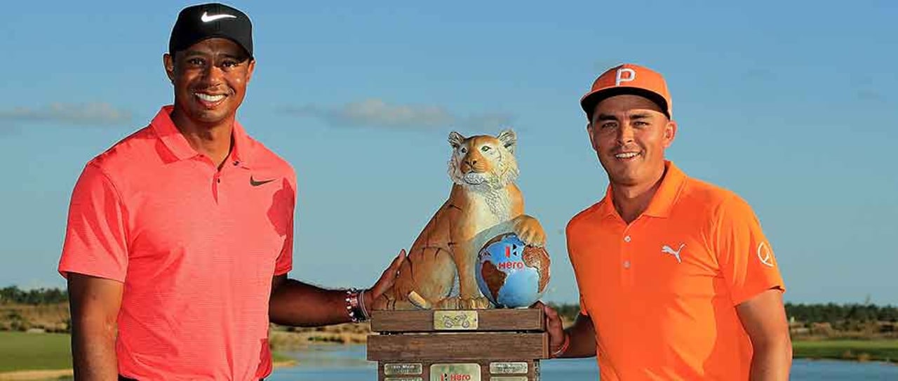 Rickie Fowler beendete die Hero World Challenge mit einem Knall. (Foto: Getty) Rickie Fowler beendete die Hero World Challenge mit einem Knall. (Foto: Getty)