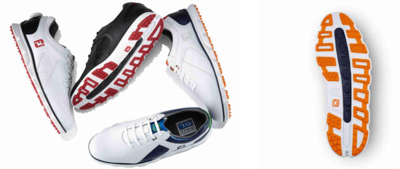 Jetzt den FootJoy Pro/SL Golfschuh nach Ihren Wünschen auf MyJoys gestalten. (Foto: FootJoy) Jetzt den FootJoy Pro/SL Golfschuh nach Ihren Wünschen auf MyJoys gestalten. (Foto: FootJoy)