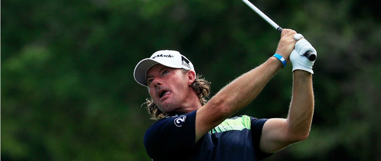 Alex Cejka mit verhaltener Leistung im Vergleich zur ersten Runde. (Foto: Getty) Alex Cejka mit verhaltener Leistung im Vergleich zur ersten Runde. (Foto: Getty)