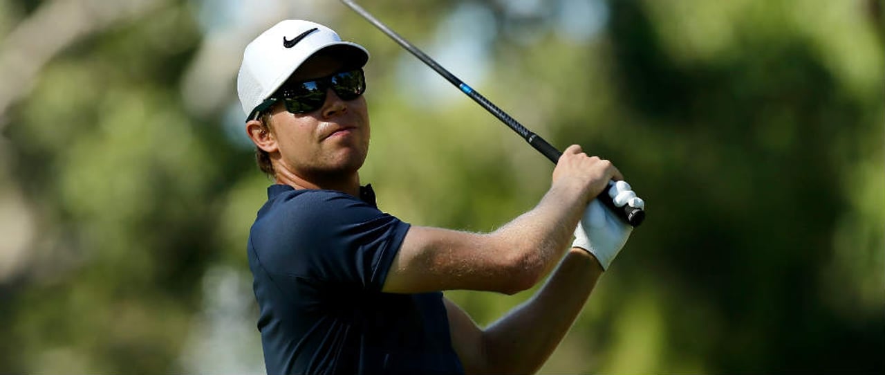 Alexander Knappe retten sich mit zwei Eagles in den Cut der ISPS Handa World Super 6 Perth der European Tour 2018.(Foto: Getty) Alexander Knappe retten sich mit zwei Eagles in den Cut der ISPS Handa World Super 6 Perth der European Tour 2018.(Foto: Getty)