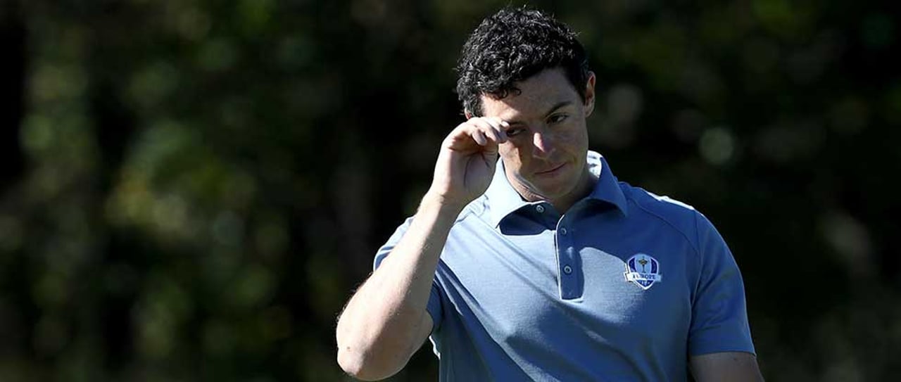 Rory McIlroy beim Ryder Cup 2016 in Hazeltine, USA. (Foto: Getty) Rory McIlroy beim Ryder Cup 2016 in Hazeltine, USA. (Foto: Getty)