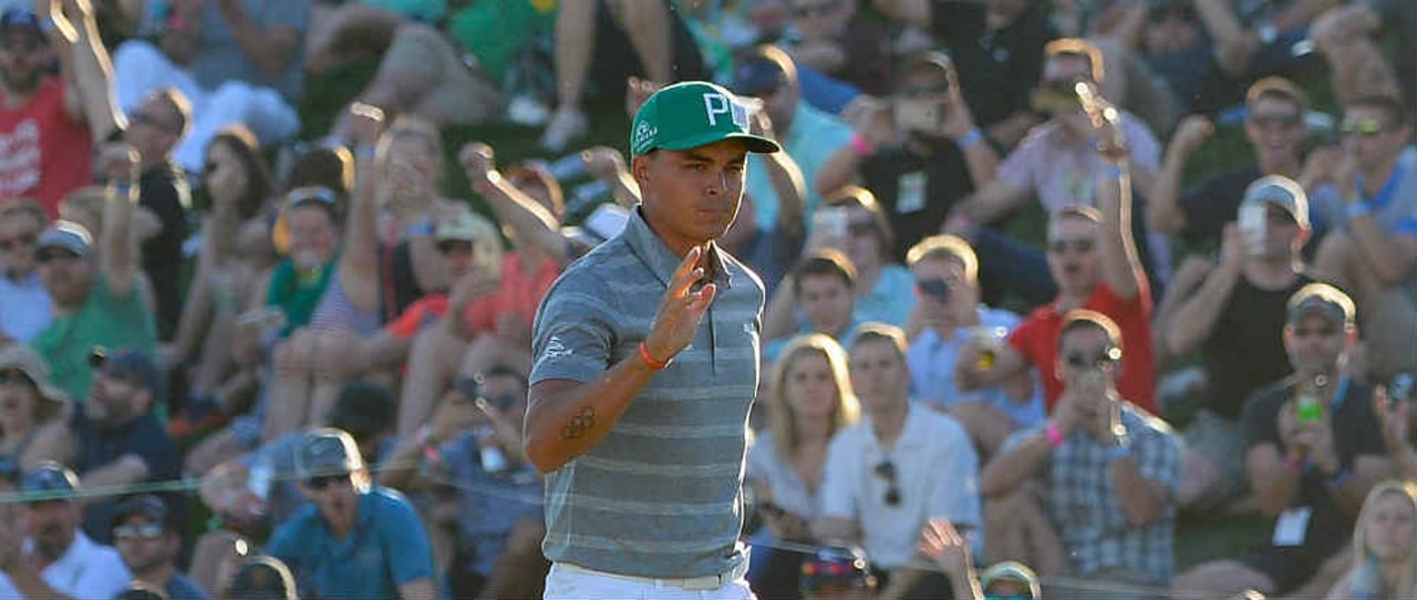 Rickie Fowler hat den Sieg der Waste Management Phoenix Open in Griffweite. (Foto: Getty) Rickie Fowler hat den Sieg der Waste Management Phoenix Open in Griffweite. (Foto: Getty)