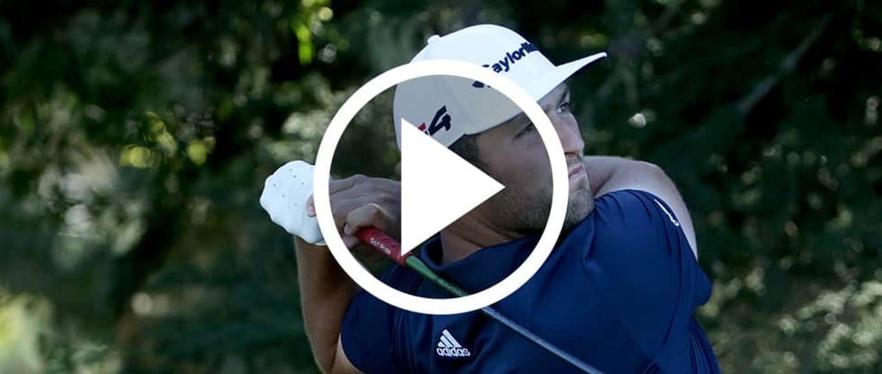 Golf Trainingstipp aufwärmen warm-up Jon Rahm Golf Trainingstipp aufwärmen warm-up Jon Rahm