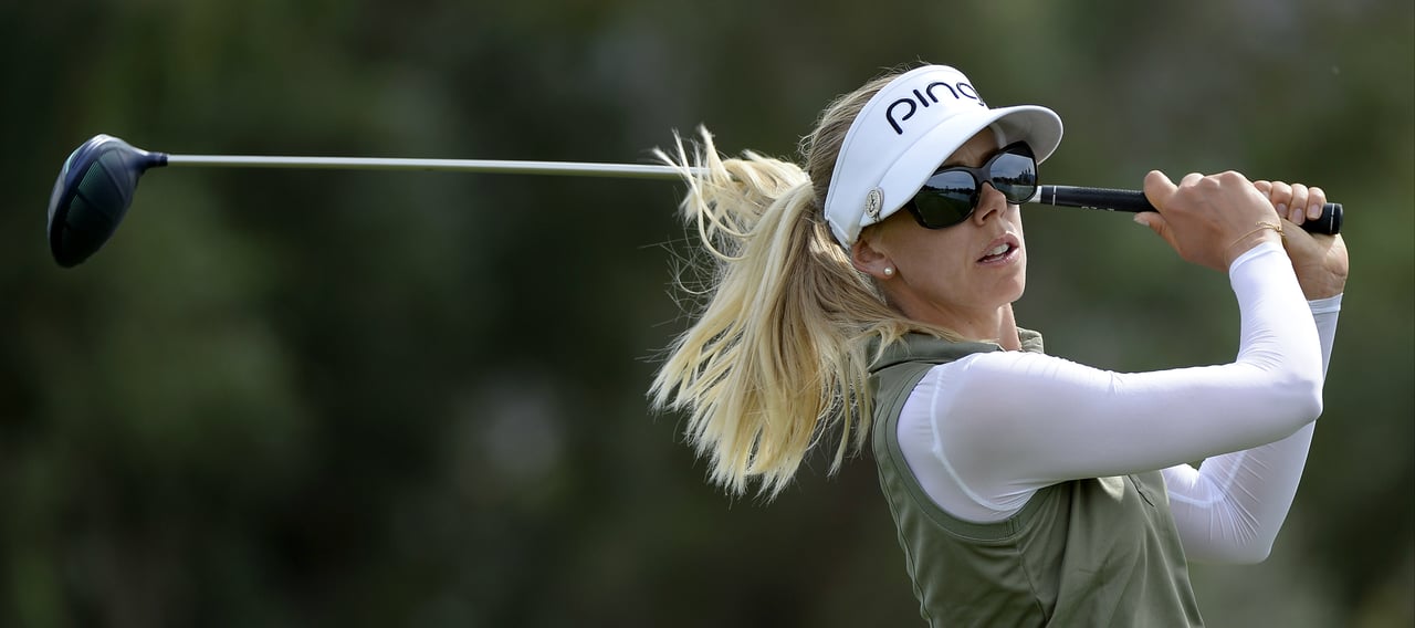 Pernilla Lindberg gewinnt ihren ersten LPGA Tour Titel bei der ANAInspiration 2018. (Foto: Getty) Pernilla Lindberg gewinnt ihren ersten LPGA Tour Titel bei der ANAInspiration 2018. (Foto: Getty)