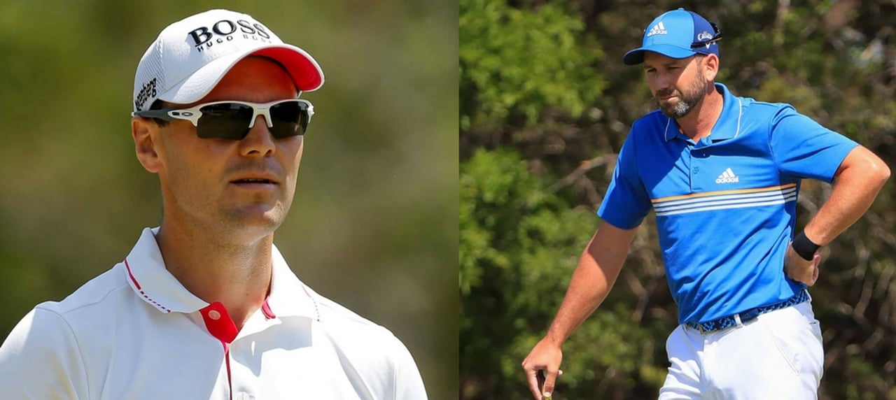 Martin Kaymer gibt zum Auftakt der PGA Tour in Texas erst spät Gas, während Sergio Garcia hadert. (Foto: Getty) Martin Kaymer gibt zum Auftakt der PGA Tour in Texas erst spät Gas, während Sergio Garcia hadert. (Foto: Getty)