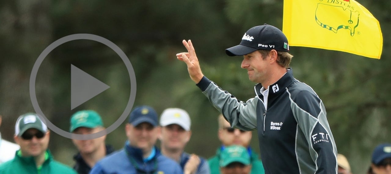 Webb Simpson schreibt am Finaltag des US Masters 2018 Geschichte. (Foto: Getty) Webb Simpson schreibt am Finaltag des US Masters 2018 Geschichte. (Foto: Getty)