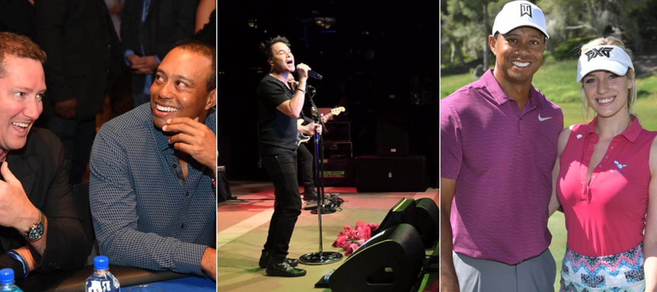 Pokern mit Tiger, Musik von The Train und Paige Spiranac auf dem Golfplatz. Der Tiger Jam hatte auch in diesem Jahr viel zu bieten. (Foto: Instagram/ tgrliveevents) Pokern mit Tiger, Musik von The Train und Paige Spiranac auf dem Golfplatz. Der Tiger Jam hatte auch in diesem Jahr viel zu bieten. (Foto: Instagram/ tgrliveevents)