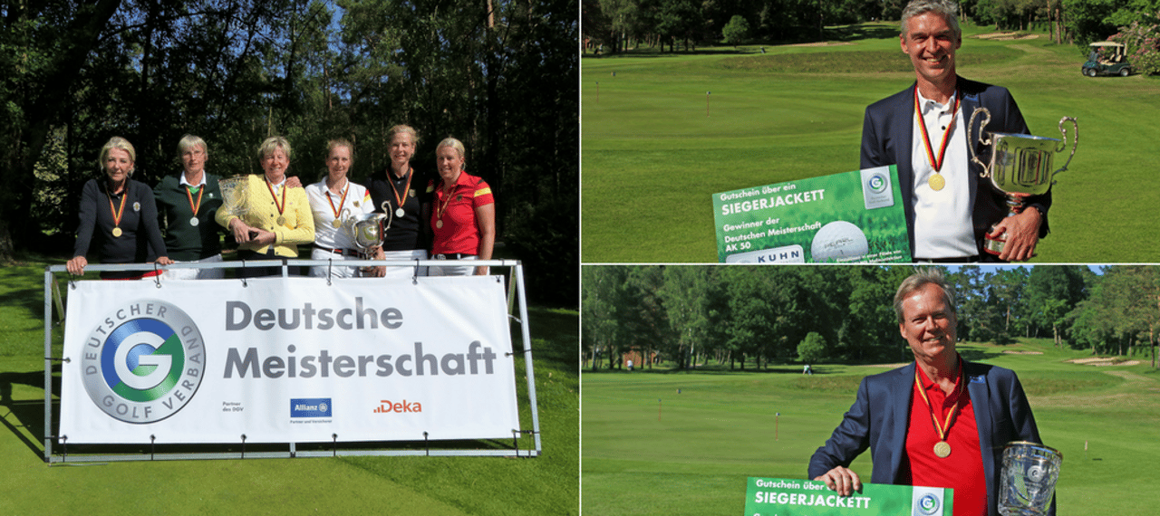 Die neuen deutschen Meisterinnen und Meister der AK 50 und 65. (Foto: DGV) Die neuen deutschen Meisterinnen und Meister der AK 50 und 65. (Foto: DGV)