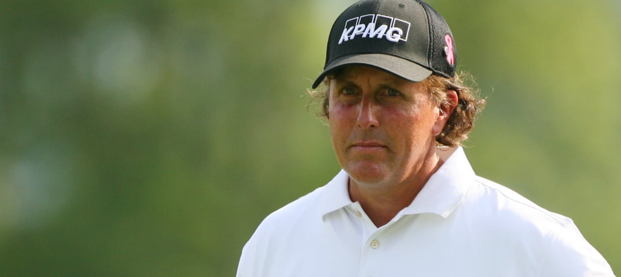 Wie steht es um Phil Mickelsons Ruf nach der Eskapade auf der dritten Runde der US Open 2018? (Foto: Getty) Wie steht es um Phil Mickelsons Ruf nach der Eskapade auf der dritten Runde der US Open 2018? (Foto: Getty)