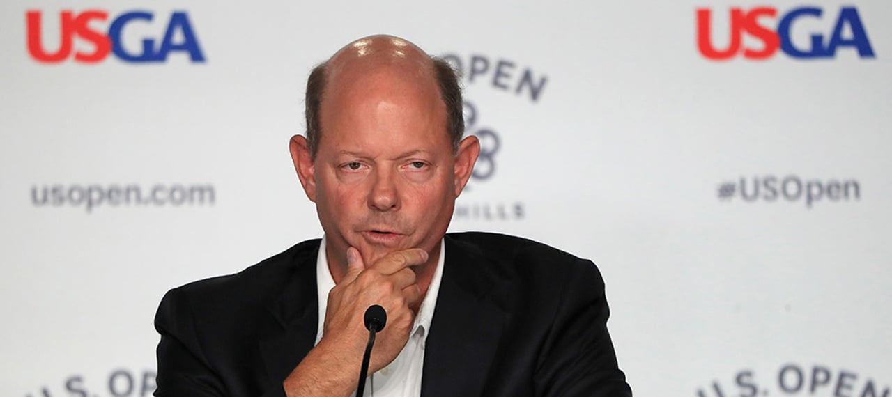 Mike Davis, Chef des amerikanischen Golf Verbandes USGA. (Foto: Getty) Mike Davis, Chef des amerikanischen Golf Verbandes USGA. (Foto: Getty)