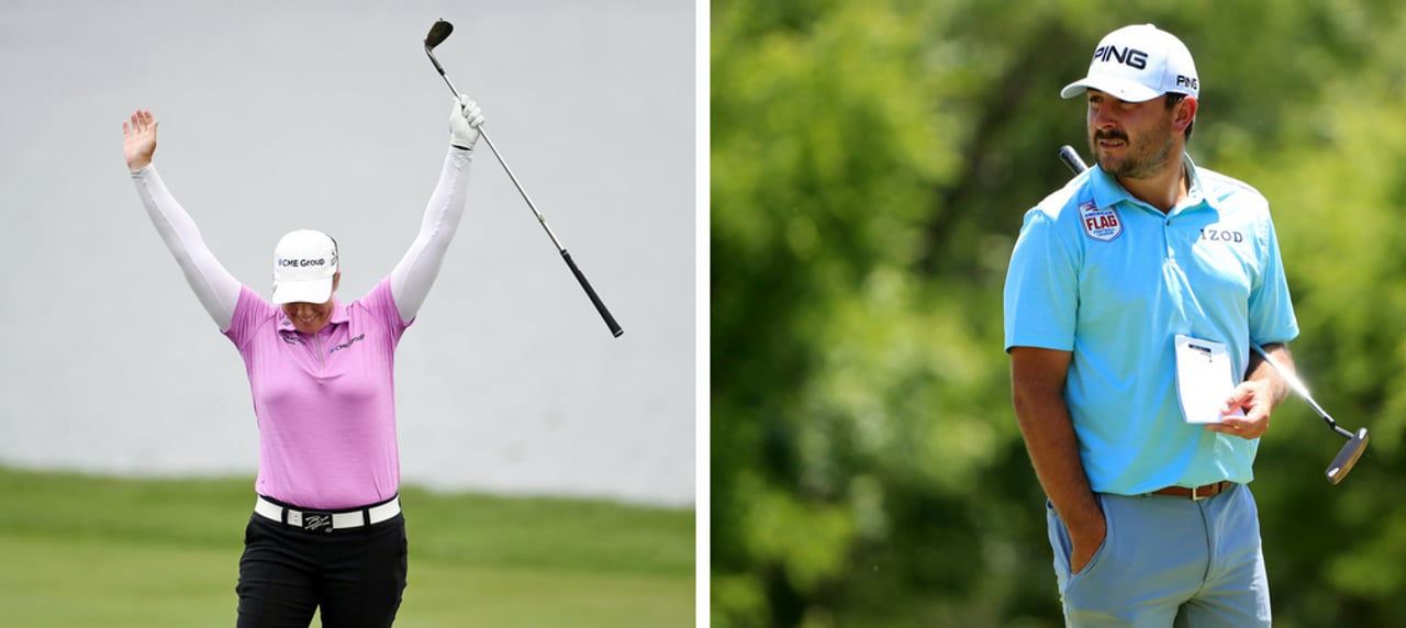 Brittany Lincicome schlägt ein Eagle auf der PGA Tour und Stephan Jäger muss im Finale eine Schippe drauflegen. (Foto: Getty) Brittany Lincicome schlägt ein Eagle auf der PGA Tour und Stephan Jäger muss im Finale eine Schippe drauflegen. (Foto: Getty)