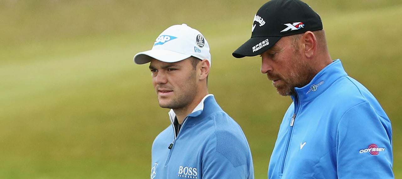 Martin Kaymer und Thomas Björn sind gute Freunde. (Foto: Getty) Martin Kaymer und Thomas Björn sind gute Freunde. (Foto: Getty)
