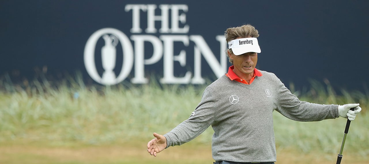 Bernhard Langer gibt sich vor der 147. Open Championship zuversichtlich. (Foto: Getty)