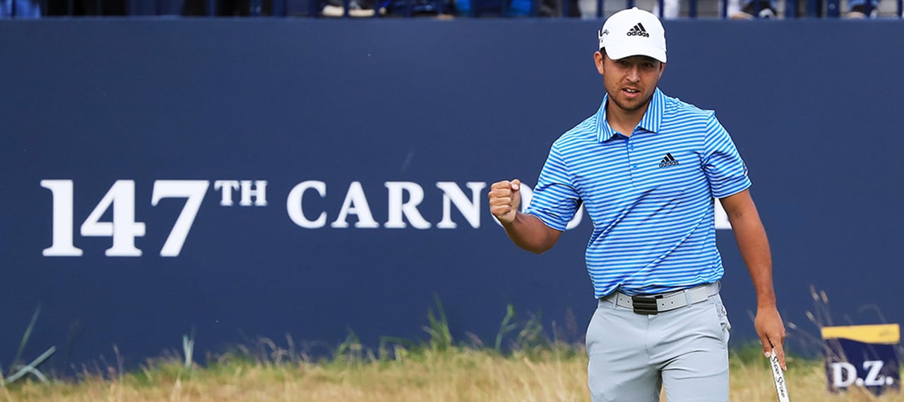 Xander Schauffele zeigte am Moving Day der British Open eine starke Leistung. (Foto: Getty)