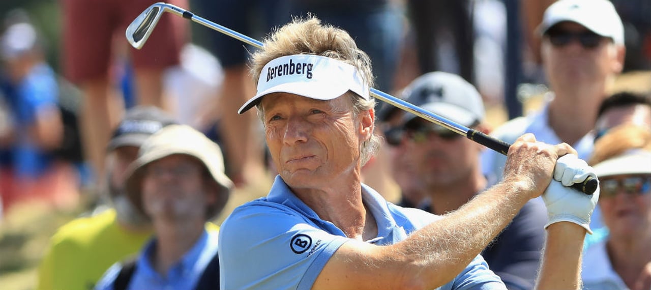 Bernhard Langer wird bei der DICK'S Sporting Goods Open geteilter 10. (Foto: Getty) Bernhard Langer wird bei der DICK'S Sporting Goods Open geteilter 10. (Foto: Getty)