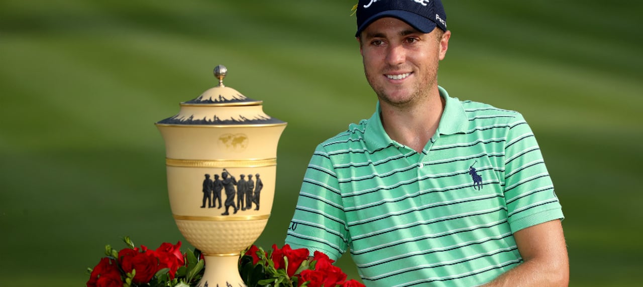 Justin Thomas gewinnt seine erste World Golf Championship. (Foto: Getty) Justin Thomas gewinnt seine erste World Golf Championship. (Foto: Getty)