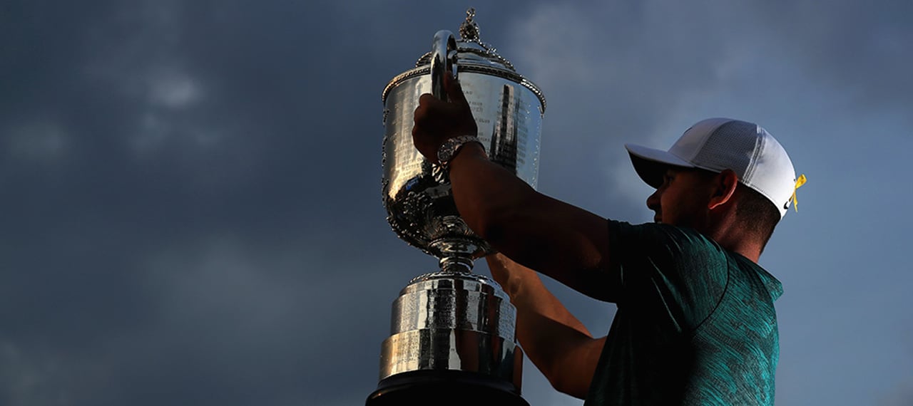 Brooks Koepka gewinnt bei der PGA Championship bereits sein 2. Major-Turnier in diesem Jahr. Foto: Getty) Brooks Koepka gewinnt bei der PGA Championship bereits sein 2. Major-Turnier in diesem Jahr. Foto: Getty)