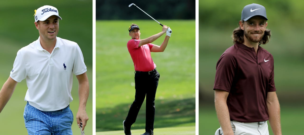 wgc-bridgestone-invitational-runde-2-fleetwood-thomas-poulter wgc-bridgestone-invitational-runde-2-fleetwood-thomas-poulter