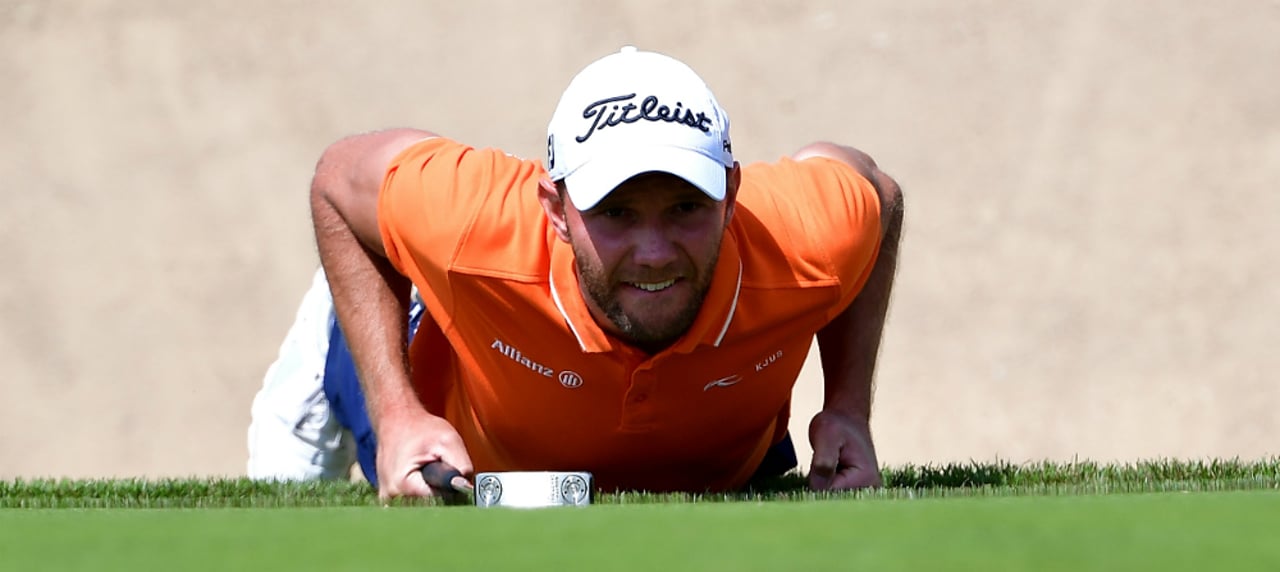 Maximillian Kieffer versucht den Anschluss an die Spitze des Omega European Masters auf der European Tour zu halten. (Foto: Getty)