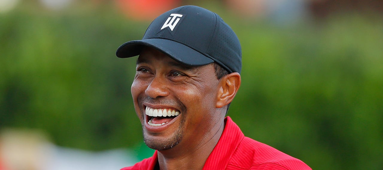 Nach dem 80. Sieg von Tiger Woods auf der PGA Tour feiern ihn seine Kollegen in den sozialen Medien. (Foto: Getty) Nach dem 80. Sieg von Tiger Woods auf der PGA Tour feiern ihn seine Kollegen in den sozialen Medien. (Foto: Getty)