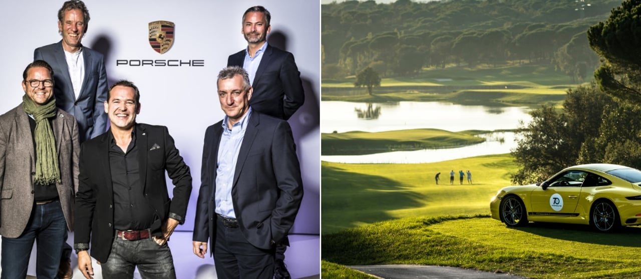 Die Einzelsieger Florian Almeling (Netto B), Axel Ritzau (Brutto), Jörg Albrecht (Netto C, vordere Reihe von links) und Gerhard Weiler (Netto A, hintere Reihe links) vertreten Team Deutschland beim Weltfinale im Mai 2019 auf Mallorca. (Fotos: Porsche Golf Cup) Die Einzelsieger Florian Almeling (Netto B), Axel Ritzau (Brutto), Jörg Albrecht (Netto C, vordere Reihe von links) und Gerhard Weiler (Netto A, hintere Reihe links) vertreten Team Deutschland beim Weltfinale im Mai 2019 auf Mallorca. (Fotos: Porsche Golf Cup)