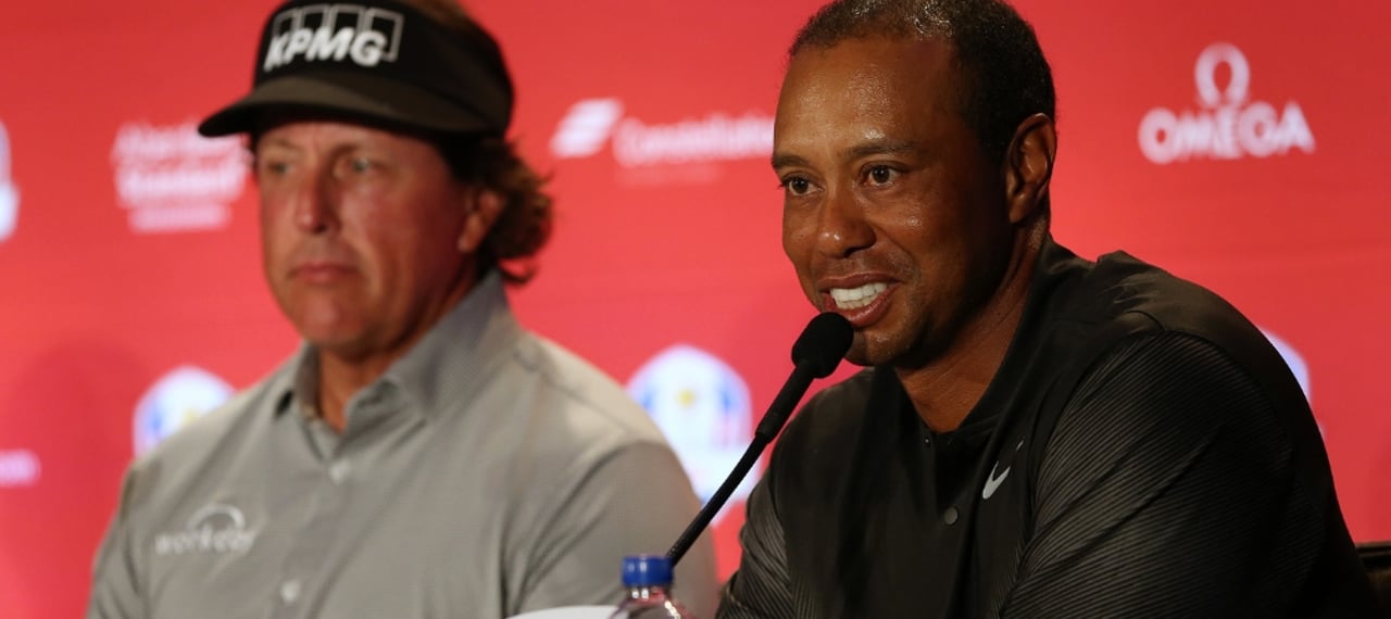 tiger-woods-phil-mickelson-duell-spenden tiger-woods-phil-mickelson-duell-spenden