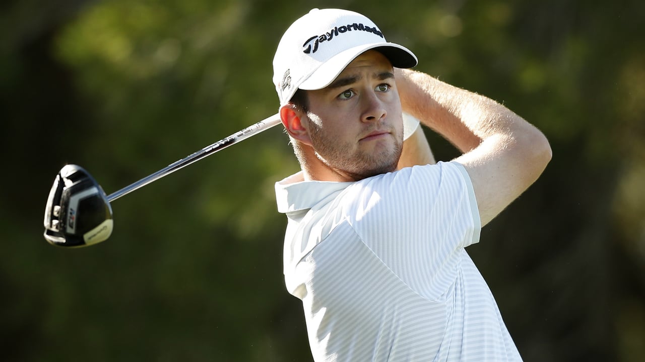 Max Schmitt erzählt im Interview mit meinsportpodcast.de von seiner Saison 2018 und seinen Zielen auf der European Tour. (Foto: Getty) Max Schmitt erzählt im Interview mit meinsportpodcast.de von seiner Saison 2018 und seinen Zielen auf der European Tour. (Foto: Getty)