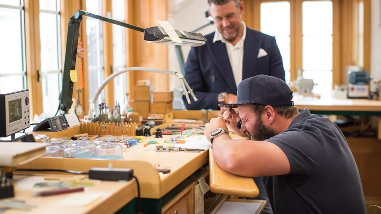 Andrew Johnston hört auf den Spitznamen "Beef" und ist bei Audemars Piguet in bester Gesellschaft. (Foto: Audemars Piguet)