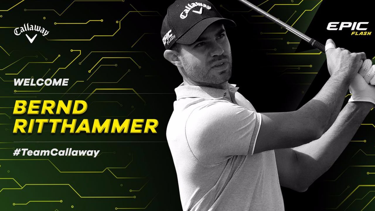 Bernd Ritthammer ist ab der Saison 2019 offizielles Mitglied im "Team Callaway". (Foto: Callaway) Bernd Ritthammer ist ab der Saison 2019 offizielles Mitglied im "Team Callaway". (Foto: Callaway)