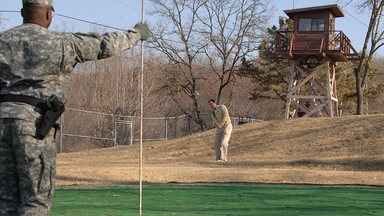 Das tödlichste Golfloch der Welt im Camp Bonifas. (Foto: US Army, Edward N. Johnson) Das tödlichste Golfloch der Welt im Camp Bonifas. (Foto: US Army, Edward N. Johnson)
