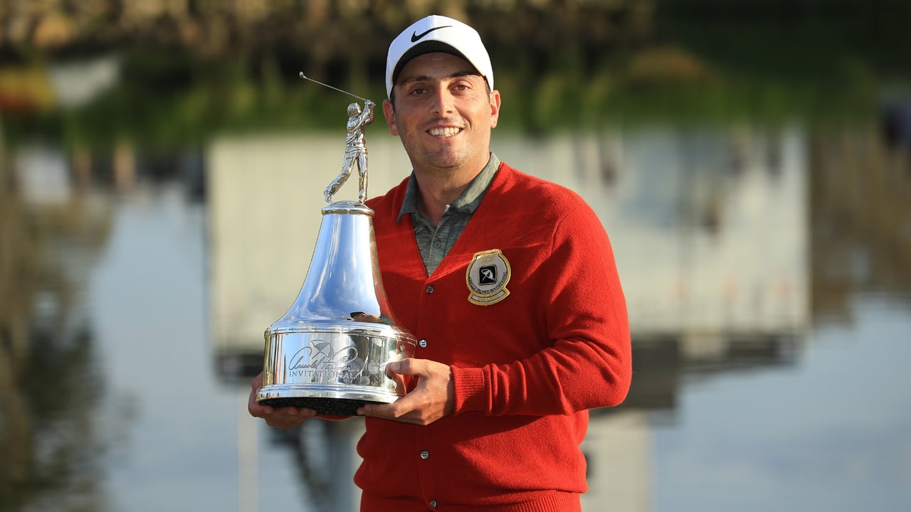 Francesco Molinari nach seinem dritten Triumph auf der PGA Tour. (Foto: Getty) Francesco Molinari nach seinem dritten Triumph auf der PGA Tour. (Foto: Getty)