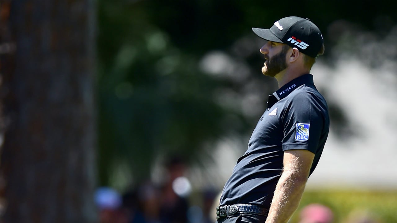 Dustin Johnson in der Finalrunde der RBC Heritage auf der PGA Tour. (Foto: Getty) Dustin Johnson in der Finalrunde der RBC Heritage auf der PGA Tour. (Foto: Getty)