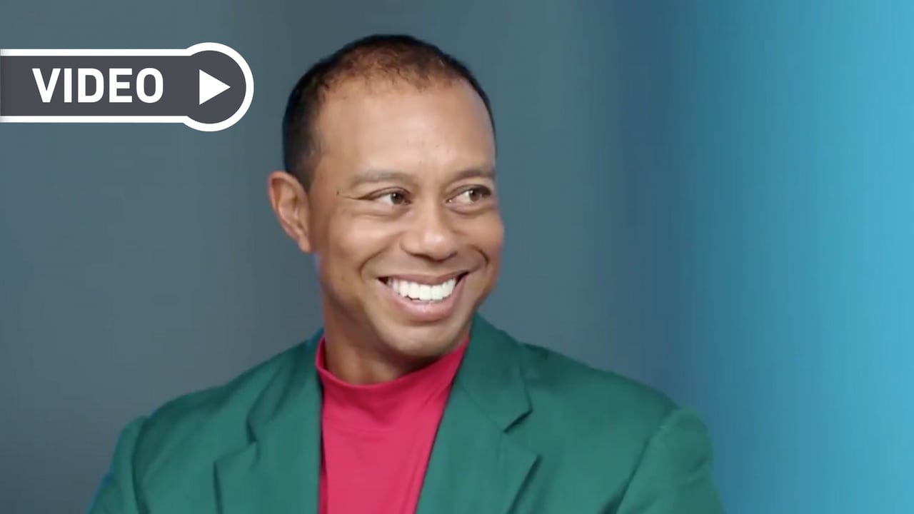 Tiger Woods - sein erstes Interview seit dem historischen Sieg beim Masters (Foto: Golf TV) Tiger Woods - sein erstes Interview seit dem historischen Sieg beim Masters (Foto: Golf TV)