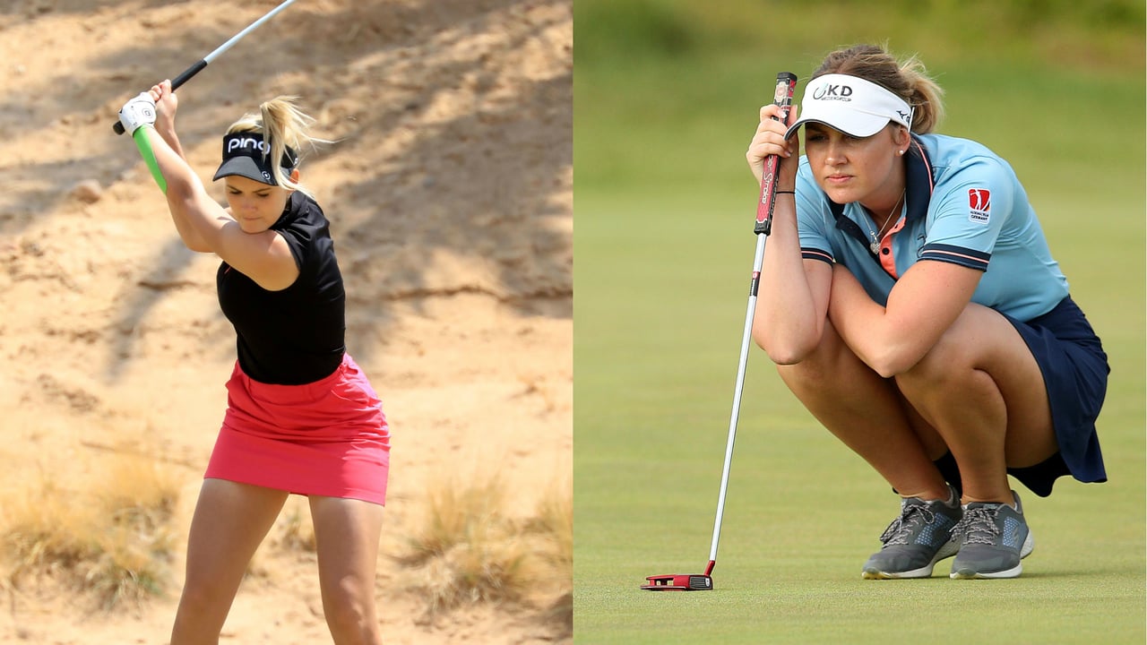 Laura Fünfstück und Olivia Cowan schaffen den Sprung ins Wochenende der Jordan Mixed Open. (Foto: Getty) Laura Fünfstück und Olivia Cowan schaffen den Sprung ins Wochenende der Jordan Mixed Open. (Foto: Getty)