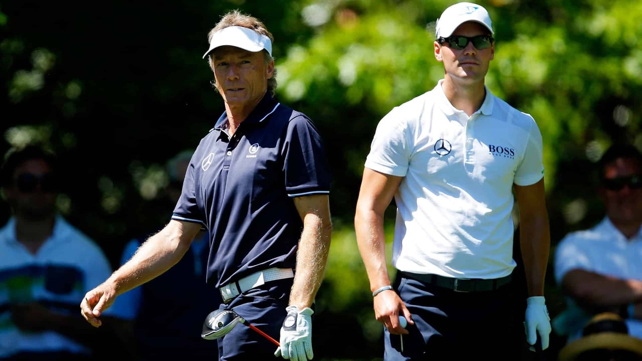 Martin Kaymer und Bernhard Langer beenden das US Masters 2019 mit gemischten Gefühlen. (Foto: Getty) Martin Kaymer und Bernhard Langer beenden das US Masters 2019 mit gemischten Gefühlen. (Foto: Getty)