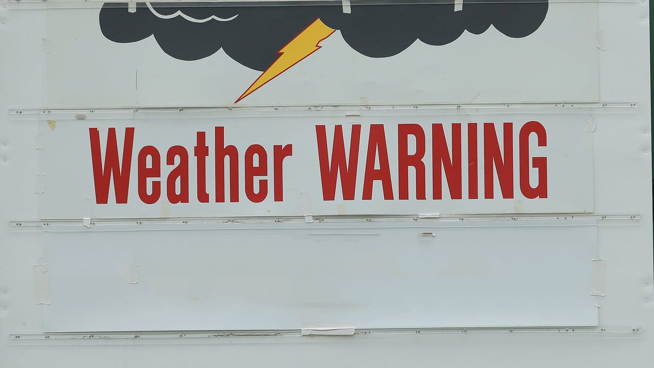 Wegen einer Gewitterwarnung wurden die Tee Times der Finalrunde des US Masters 2019 vorverlegt. (Foto: Getty) Wegen einer Gewitterwarnung wurden die Tee Times der Finalrunde des US Masters 2019 vorverlegt. (Foto: Getty)