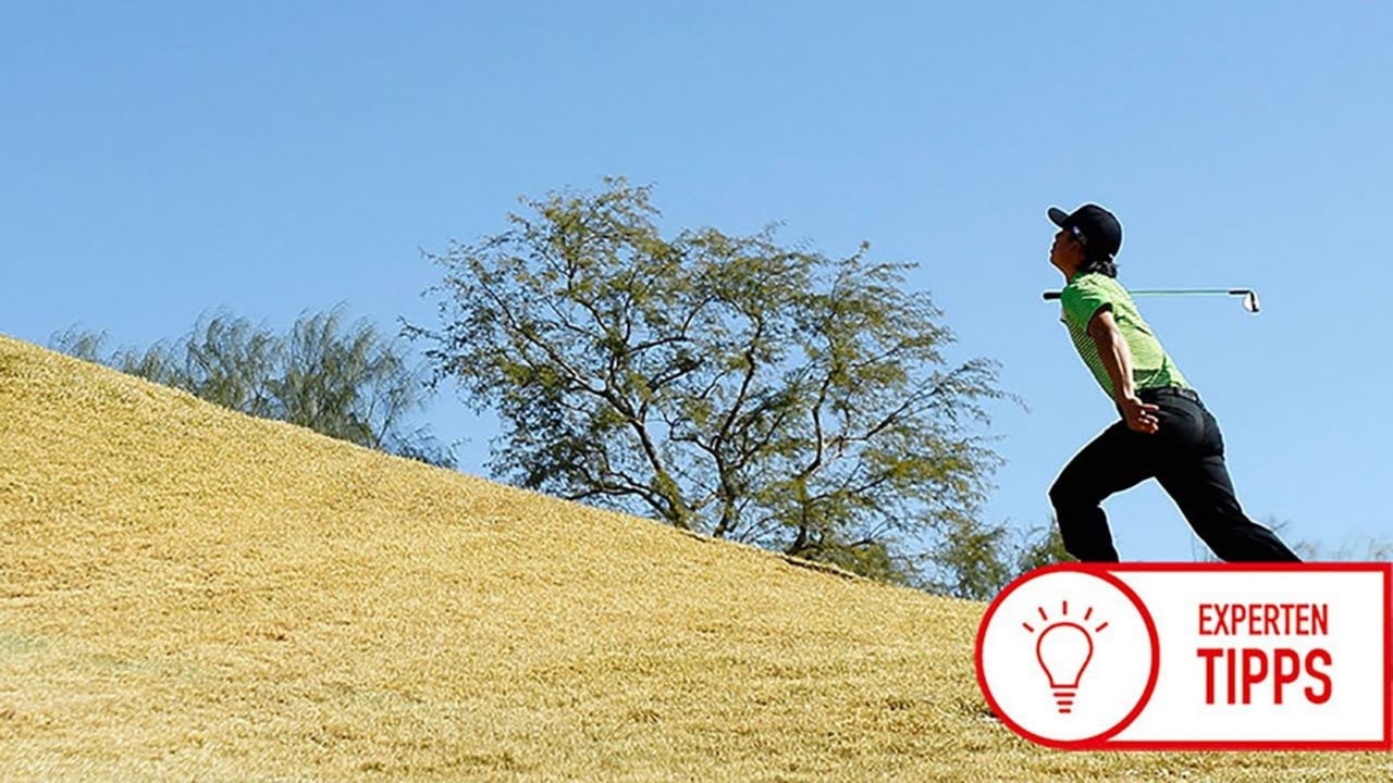 Unser Trainingsexperte Steffen Bents gibt Tipps zum Spiel in Hanglagen. (Foto: Getty) Unser Trainingsexperte Steffen Bents gibt Tipps zum Spiel in Hanglagen. (Foto: Getty)