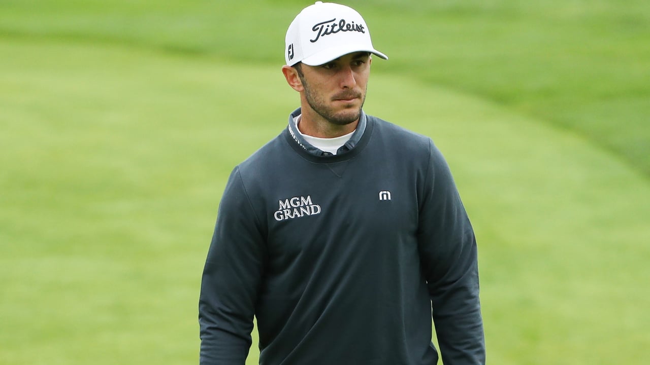 Er schlug den Ball beim Long Drive Contest der PGA Championship 2019 am weitesten: Max Homa. (Foto: Getty)