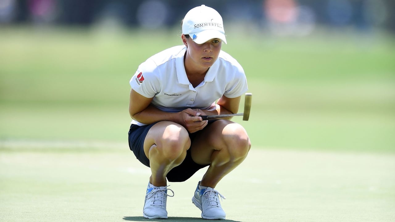 Esther Henseleit überzeugt bei der US Women's Open 2019. (Foto: Getty) Esther Henseleit überzeugt bei der US Women's Open 2019. (Foto: Getty)