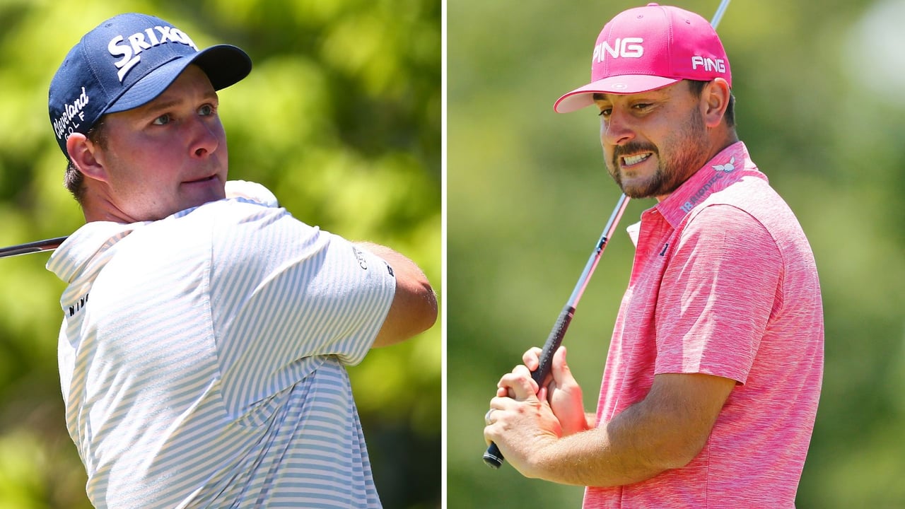 Sepp Straka und Stephan Jäger mit erfolgreicher zweiter Runde bei der RBC Canadian Open 2019 der PGA Tour. (Foto: Getty) Sepp Straka und Stephan Jäger mit erfolgreicher zweiter Runde bei der RBC Canadian Open 2019 der PGA Tour. (Foto: Getty)