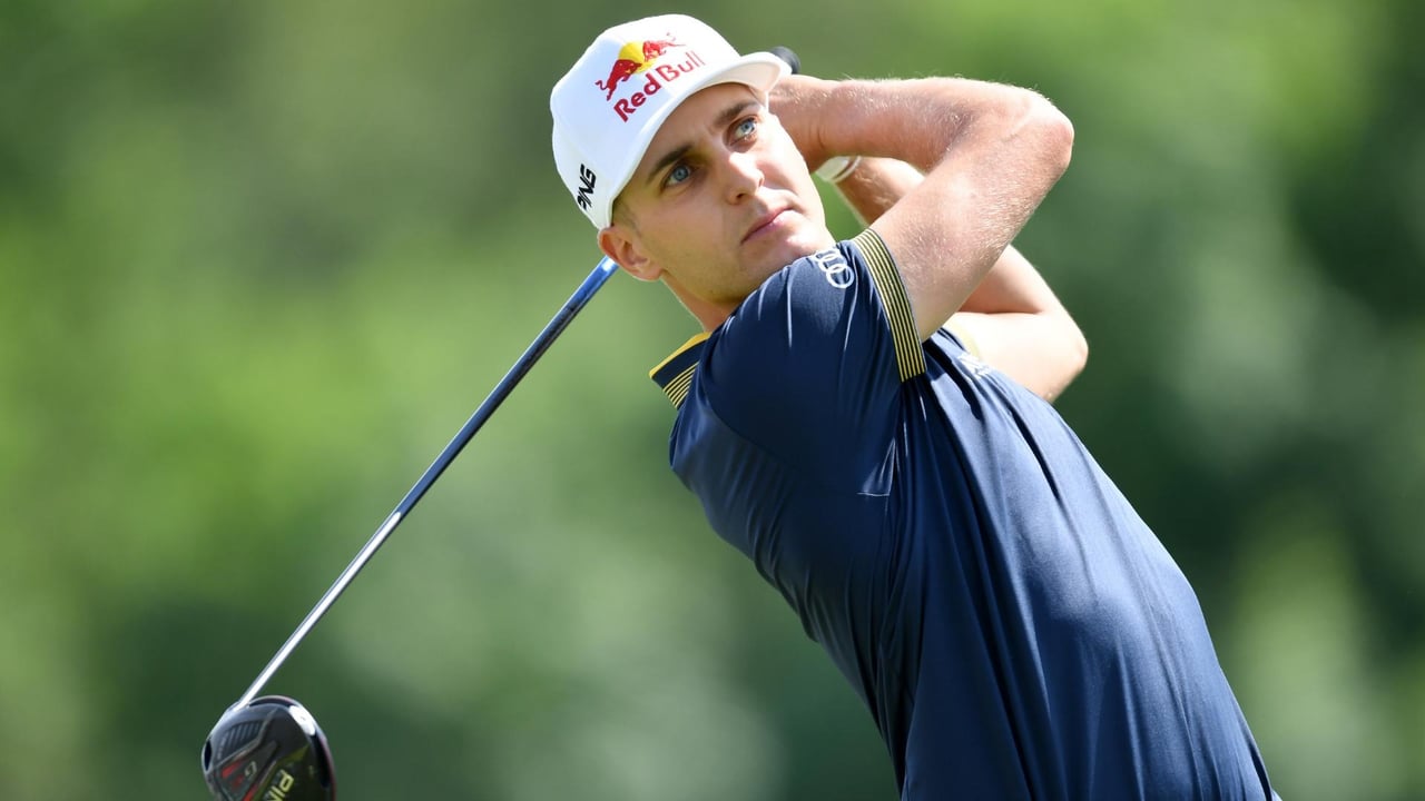 Matthias Schwab präsentiert sich am Moving Day in exzellenter Form. (Foto: Getty) Matthias Schwab präsentiert sich am Moving Day in exzellenter Form. (Foto: Getty)