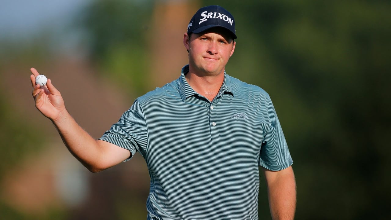 Sepp Straka freut sich über einen dritten Rang auf der PGA Tour. (Foto: Getty) Sepp Straka freut sich über einen dritten Rang auf der PGA Tour. (Foto: Getty)
